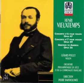 Couverture du produit · Concerto N°6 Pour Violon Opus 47, Concerto N°7 Pour Violon Opus 49, Greeting To America Opus 56