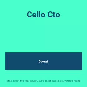 Couverture du produit · Cello Cto