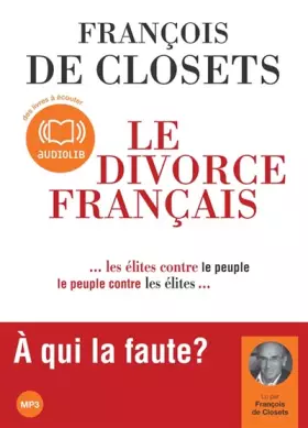 Couverture du produit · Le divorce français - Audio livre 1 CD MP3 500 Mo