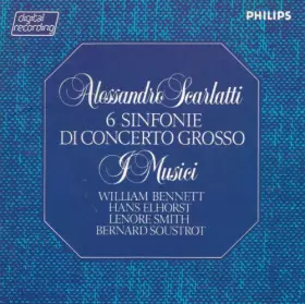 Couverture du produit · alessandro scarlatti 6 sinfonie di concerto grosso i musici