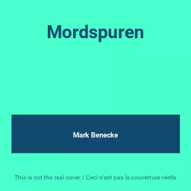 Couverture du produit · Mordspuren