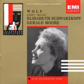 Couverture du produit · Wolf-Lieder (Salzburg 1958) [Import]