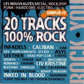 Couverture du produit · 20 Tracks 100% Rock - Sampler 2
