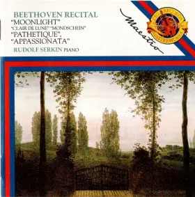 Couverture du produit · Beethoven Recital "Moonlight/Clair De Lune", "Pathetique", "Appassionata"