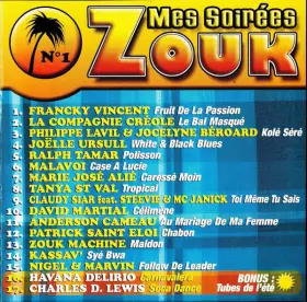 Couverture du produit · Mes Soirées Zouk No 1