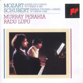 Couverture du produit · Mozart: Sonata in D Major for Two Pianos & Schubert: Fantasia in F Minor for Piano, Four Hands, D. 940 (Op. 103) By Murray Pera