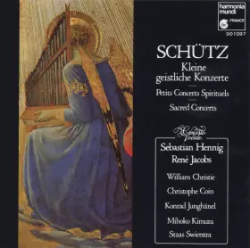 Couverture du produit · Kleine Geistliche Konzerte  Petit Concerts Spirituels  Sacred Concerts