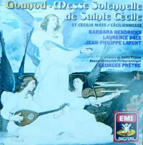 Couverture du produit · GOUNOD: ST. CECILIA MASS - BARBARA HENDRICKS, GEORGES PRETRE, LAURENC - 1984 WEST GERMANY EDITION