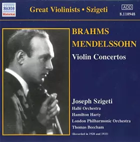 Couverture du produit · Brahms & Mendelssohn : Concertos pour Violon [Import]