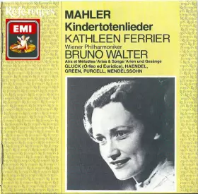 Couverture du produit · Kindertotenlieder / Airs Et Mélodies Arias & Songs Arien Und Gesänge