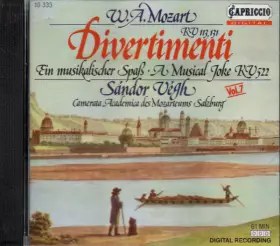 Couverture du produit · Divertimenti, KV 113, 131- Ein Musikalischer Spass KV 522, Vol. 7