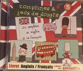 Couverture du produit · Comptines & Jeux De Doigts 5 (24 Comptines En Anglais Et En Français)