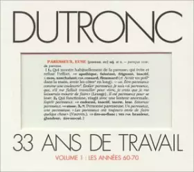 Couverture du produit · 33 ans de travail (Vol.1)