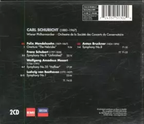 Couverture du produit · Schuricht: Conductors of The [Import]