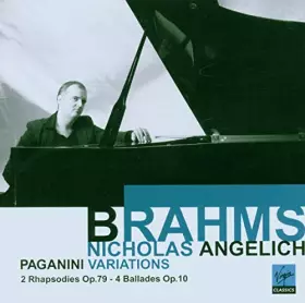 Couverture du produit · Brahms: 4 Ballades Op.10 - 2 Rhapsodies Op.79 - Variations Sur Un Thème De Paganini