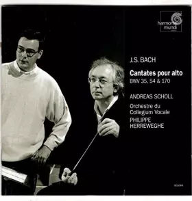Couverture du produit · Cantates pour alto, BWV 35, 54 & 170