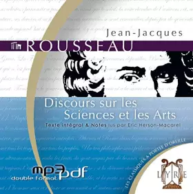 Couverture du produit · Discours sur les sciences et les arts