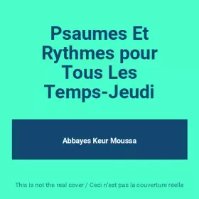 Couverture du produit · Psaumes Et Rythmes pour Tous Les Temps-Jeudi