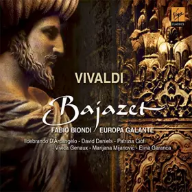Couverture du produit · Vivaldi - Bajazet / D'Arcangelo · Daniels · Ciofi · Genaux · Mijanovic · Garanca · Europa Galante · Biondi [Includes Bonus DVD]