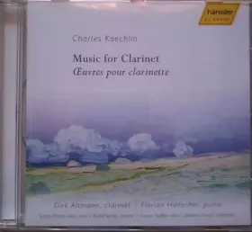 Couverture du produit · Music For Clarinet