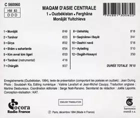 Couverture du produit · Vol. 1-Maqam of Central Asia