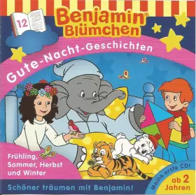Couverture du produit · Benjamin Blümchen - Gute-Nacht-Geschichten 12 - Frühling, Sommer, Herbst Und Winter