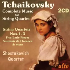 Couverture du produit · Tchaikovski : Intégrale Cordes. Quatuor Chostakovitch