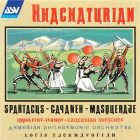 Couverture du produit · Spartacus - Gayaneh - Masquerade • Caucasian Sketches