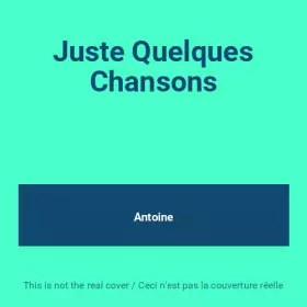 Couverture du produit · Juste Quelques Chansons
