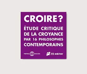 Couverture du produit · Croire