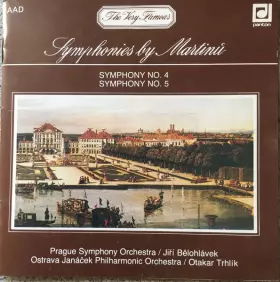 Couverture du produit · Symphonies By Martinů. Symphony No. 4. Symphony No. 5