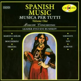 Couverture du produit · per Tutti 1: Spanish Music
