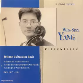 Couverture du produit · 6 Suiten Für Violoncello Solo  6 Suites For Unaccompanied Violoncello  6 Suites Pour Violoncelle Seul BWV 1007 - 1012