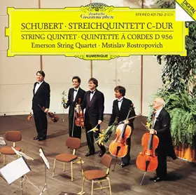 String Quintet in C Major, D956 (Quintetto D'archi D956) - SCHUBERT/ROSTROPOVICH/EMERSON QUARTET