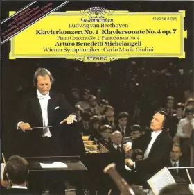 Couverture du produit · Beethoven: Concerto pour Piano et Orchestre n° 1 en ut Majeur et Sonate pour Piano n° 4 en mi bémol majeur