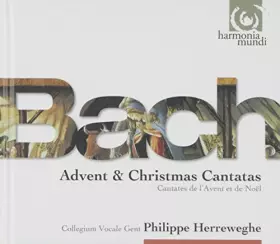 Couverture du produit · Bach : Cantates de l'Avent et de Noël (Coffret 3 CD)
