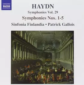 Couverture du produit · Haydn: Symphonies Vol. 29 Nos. 1, 2, 3, 4, 5