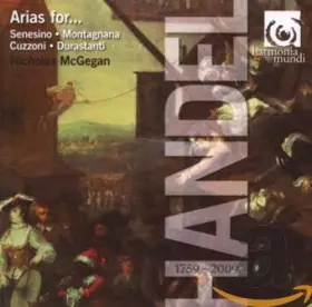 Couverture du produit · Handel Arias for Senesino, Montagnana, Cuzzoni, Durastanti