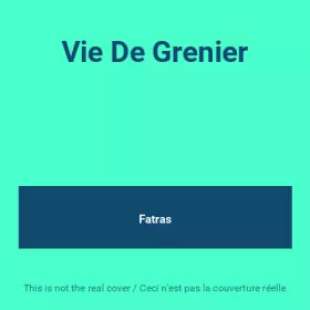 Couverture du produit · Vie De Grenier