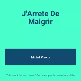 Couverture du produit · J'Arrete De Maigrir
