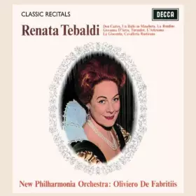Couverture du produit · Classical Recitals: Renata Tebaldi [Import]
