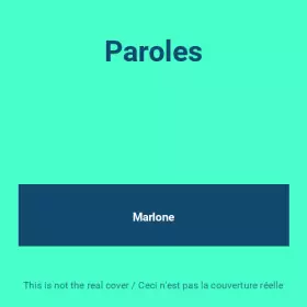 Couverture du produit · Paroles