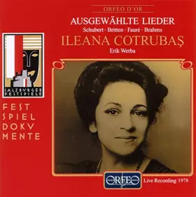 Couverture du produit · Cotrubas : Ausgewahlte Lieder / Live 1978