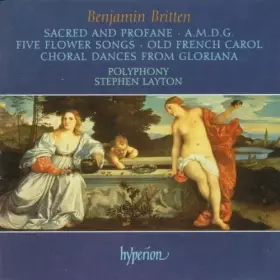 Couverture du produit · Sacred & Profane by B. Britten