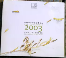 Couverture du produit · Nouveautes Aout/Decembre 2003 (New Releases August/December) 2003