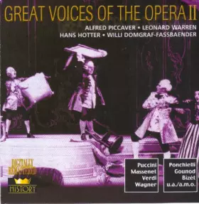 Couverture du produit · Great Voices of the opera II