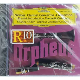 Couverture du produit · Concertos & concertino pour clarinette / Introduction, thème & variations
