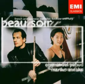 Couverture du produit · Beau soir - Mélodies françaises et japonaises pour flûte et harpe