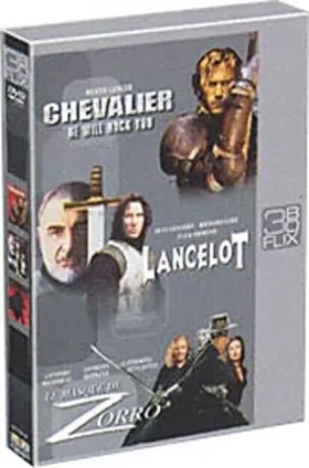 Couverture du produit · Chevalier / Lancelot / Le Masque de Zorro - Coffret Flixbox 3 DVD