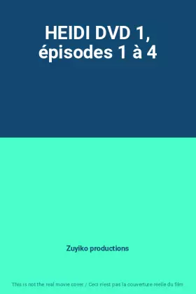 Couverture du produit · HEIDI DVD 1, épisodes 1 à 4